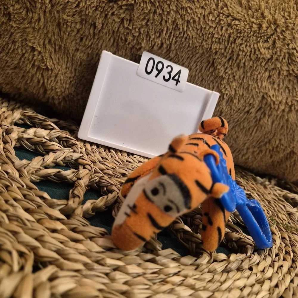 ✅Disney Tigger Movie McDonald's Winnie the Pooh Plush Keychain Clip#️⃣0934